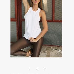 Koral Tank Top-navy blue